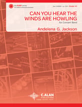 Can You Hear, the Wind Is Howling Concert Band sheet music cover